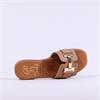 Oh My Sandals H Link Mule Slider - Camel